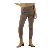 Angelie Pure Bruine Broek Fiveunits , Brown , Dames