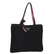 Pre-owned Nylon handbags Prada Vintage , Black , Dames