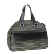 Pre-owned Canvas handbags Fendi Vintage , Blue , Dames