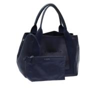 Pre-owned Leather handbags Balenciaga Vintage , Blue , Dames