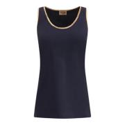 Mouwloze Top in Klassieke Stijl Alviero Martini 1a Classe , Blue , Dam...