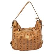 Pre-owned Canvas handbags MCM Pre-owned , Brown , Dames