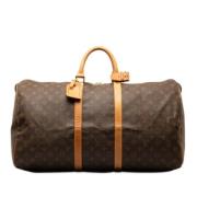 Pre-owned Canvas louis-vuitton-bags Louis Vuitton Vintage , Brown , Da...