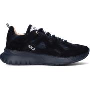 Blauwe Lage Sneaker The Jupiter Mercer Amsterdam , Blue , Heren