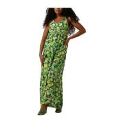 Gele Maxi Jurk Lemon Tree Pom Amsterdam , Multicolor , Dames