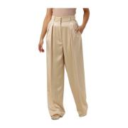 Beige Pantalon Bjorn voor Vrouwen Vanessa Bruno , Beige , Dames