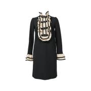 Pre-owned Wool dresses Gucci Vintage , Black , Dames