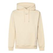 Katoenen Hoodie met Logo Drole de Monsieur , Beige , Heren