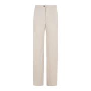 Casual Denim Broek Seventy , Beige , Dames