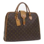 Pre-owned Canvas handbags Louis Vuitton Vintage , Brown , Dames