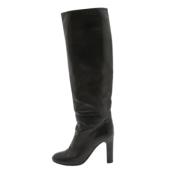 Pre-owned Leather boots Tom Ford Pre-owned , Black , Dames