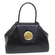 Pre-owned Leather handbags Givenchy Pre-owned , Black , Dames