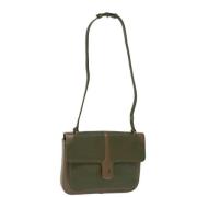 Pre-owned Leather shoulder-bags Givenchy Pre-owned , Green , Dames