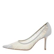 Pre-owned Tulle heels Jimmy Choo Pre-owned , White , Dames