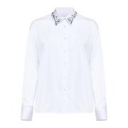 Witte Shirt Collectie Kaos , White , Dames