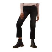 Straight Leg Jeans Grijs IRO , Gray , Dames