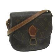 Pre-owned Canvas louis-vuitton-bags Louis Vuitton Vintage , Brown , Da...