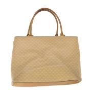 Pre-owned Leather celine-bags Celine Vintage , Beige , Dames