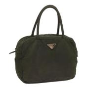 Pre-owned Nylon handbags Prada Vintage , Green , Dames