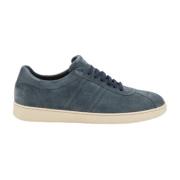 Lage Sneakers Frau , Blue , Heren