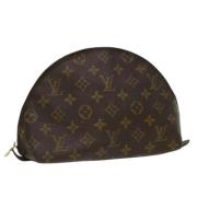 Pre-owned Canvas pouches Louis Vuitton Vintage , Brown , Dames