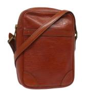 Pre-owned Leather shoulder-bags Louis Vuitton Vintage , Brown , Dames