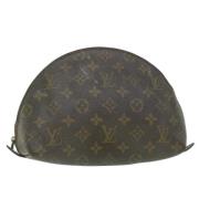 Pre-owned Canvas pouches Louis Vuitton Vintage , Brown , Dames