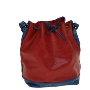 Pre-owned Leather louis-vuitton-bags Louis Vuitton Vintage , Red , Dam...