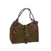 Pre-owned Nylon prada-bags Prada Vintage , Green , Dames