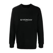 Zwarte Sweatshirt Aw24 Givenchy , Black , Heren