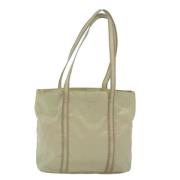 Pre-owned Nylon totes Prada Vintage , Beige , Dames