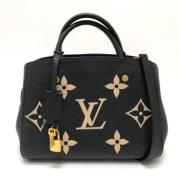 Pre-owned Fabric louis-vuitton-bags Louis Vuitton Vintage , Black , Da...