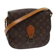 Pre-owned Canvas louis-vuitton-bags Louis Vuitton Vintage , Brown , Da...