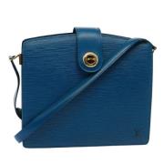 Pre-owned Leather louis-vuitton-bags Louis Vuitton Vintage , Blue , Da...