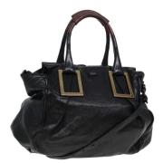 Pre-owned Leather handbags Chloé Pre-owned , Black , Dames