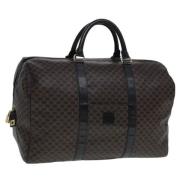 Pre-owned Leather travel-bags Celine Vintage , Black , Dames