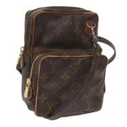 Pre-owned Canvas louis-vuitton-bags Louis Vuitton Vintage , Brown , Da...