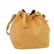 Pre-owned Leather louis-vuitton-bags Louis Vuitton Vintage , Yellow , ...