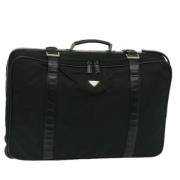 Pre-owned Nylon travel-bags Prada Vintage , Black , Dames