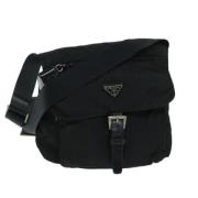 Pre-owned Nylon prada-bags Prada Vintage , Black , Dames