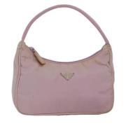 Pre-owned Nylon handbags Prada Vintage , Pink , Dames