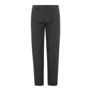 Slim Crop Chino Broek Department Five , Gray , Heren