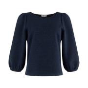 Stijlvolle Sweatshirt 43a04-03731 Anna Van Toor , Blue , Dames