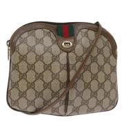 Pre-owned Leather gucci-bags Gucci Vintage , Beige , Dames