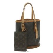 Pre-owned Canvas shoulder-bags Louis Vuitton Vintage , Brown , Dames