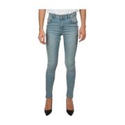 Lichtblauwe Skinny Jeans voor Vrouwen YES ZEE , Blue , Dames