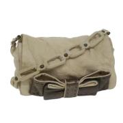 Pre-owned Leather shoulder-bags Chloé Pre-owned , Beige , Dames