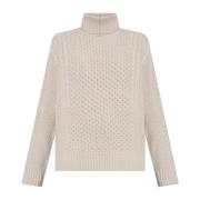 Wollen Turtleneck Fabiana Filippi , Beige , Dames