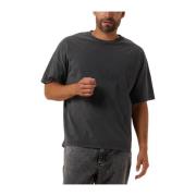 Heren Polo T-shirts Fizvalley American Vintage , Gray , Heren