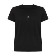 Zwarte T-shirts & Polos voor Vrouwen Givenchy , Black , Dames